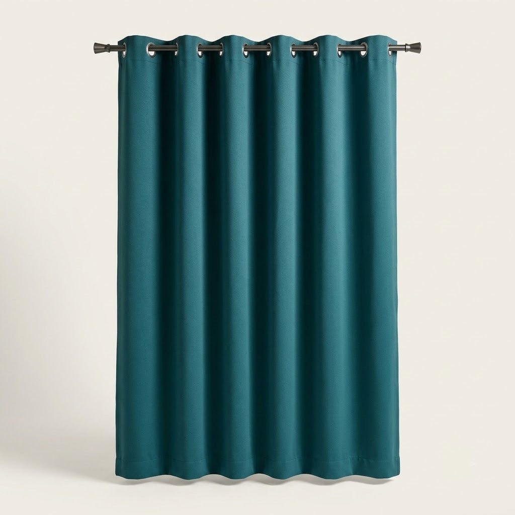 Triple Layer Blackout Curtain – Room Darkening, Thermal Insulated, Eyelet – photo 3
